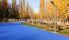 美邦巴彦淖尔沥路力沥青改色项目 让路面变的更美丽